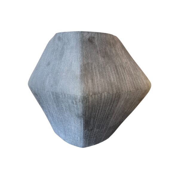Poly Cut Glass Vase