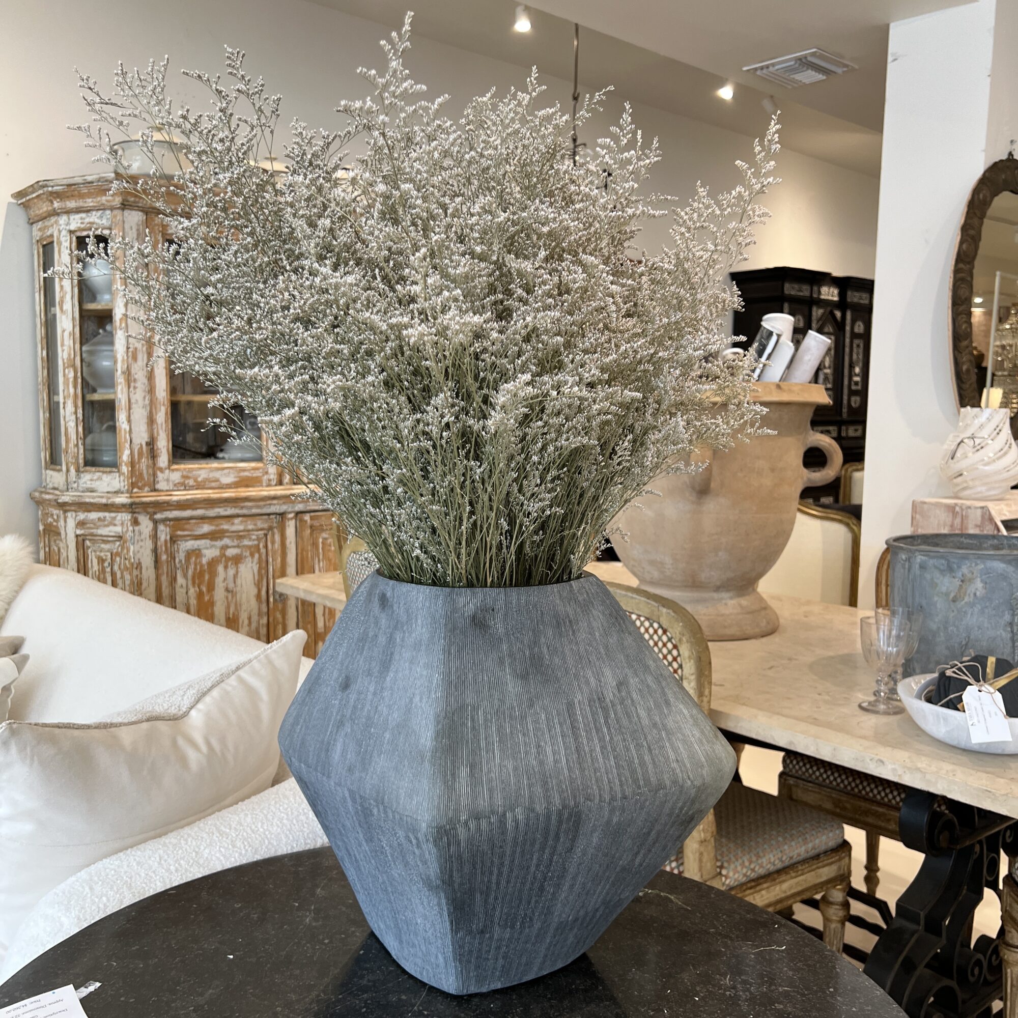Poly Cut Glass Vase - Image 5