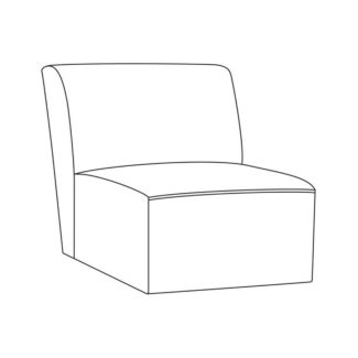 Haussman Armless Chair