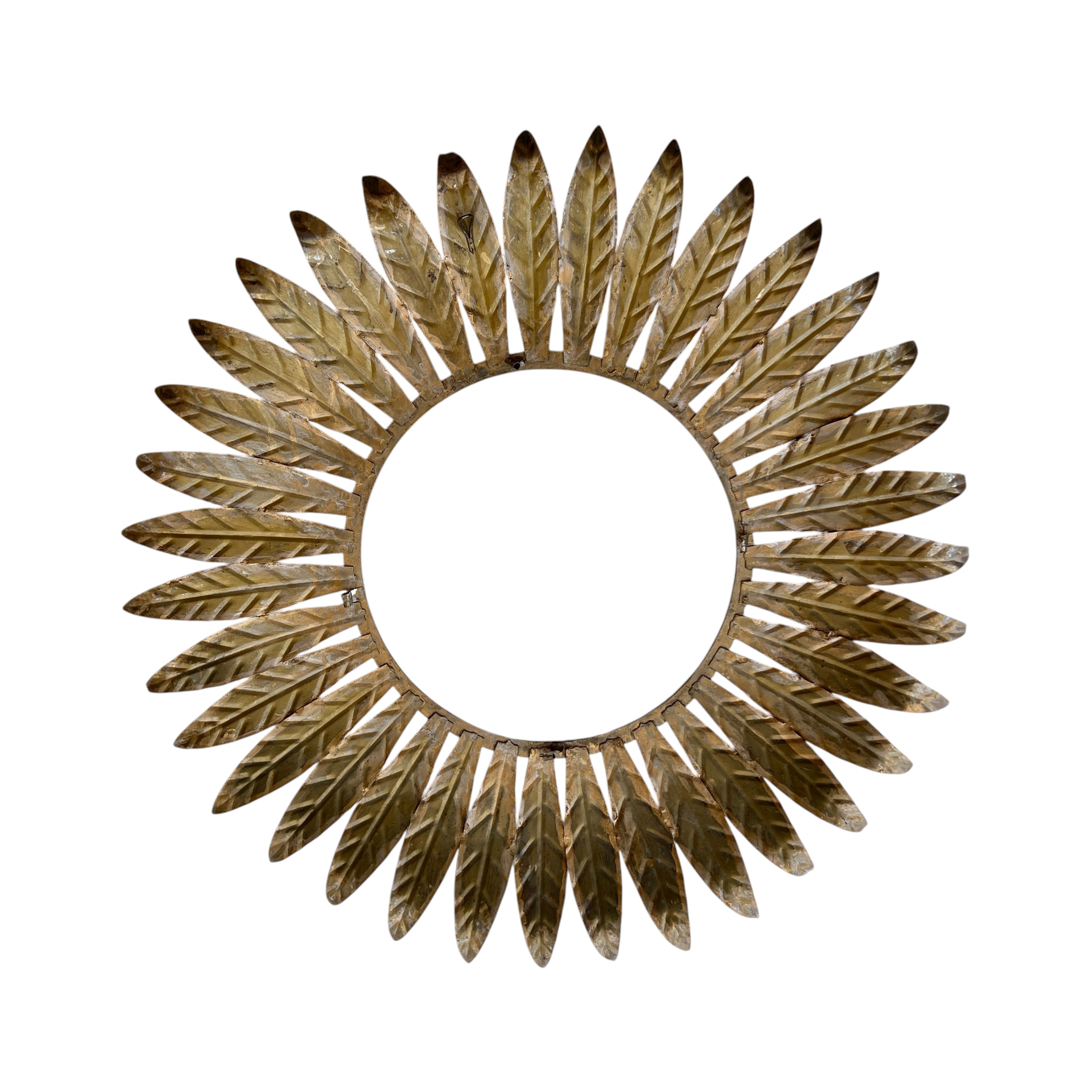 Spanish Gilded Iron Sunburst - Image 5