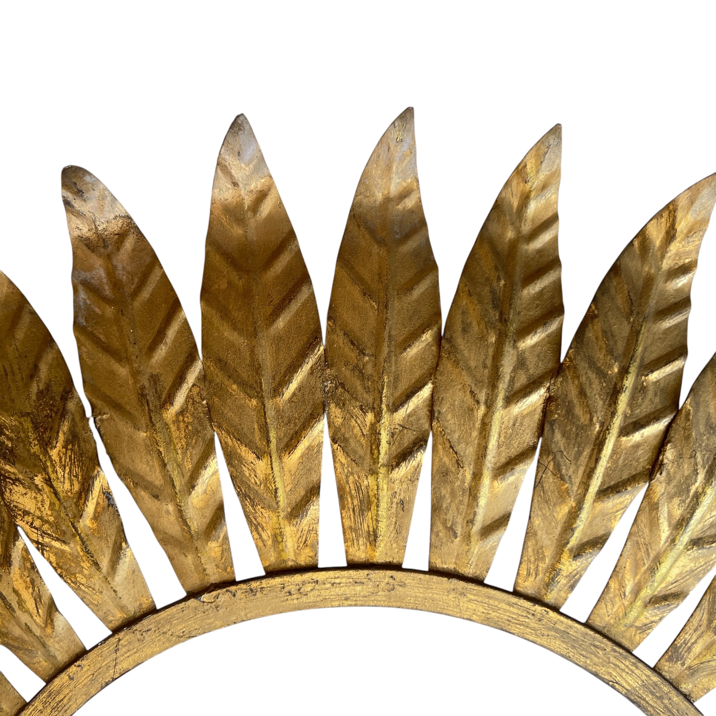 Spanish Gilded Iron Sunburst - Image 4