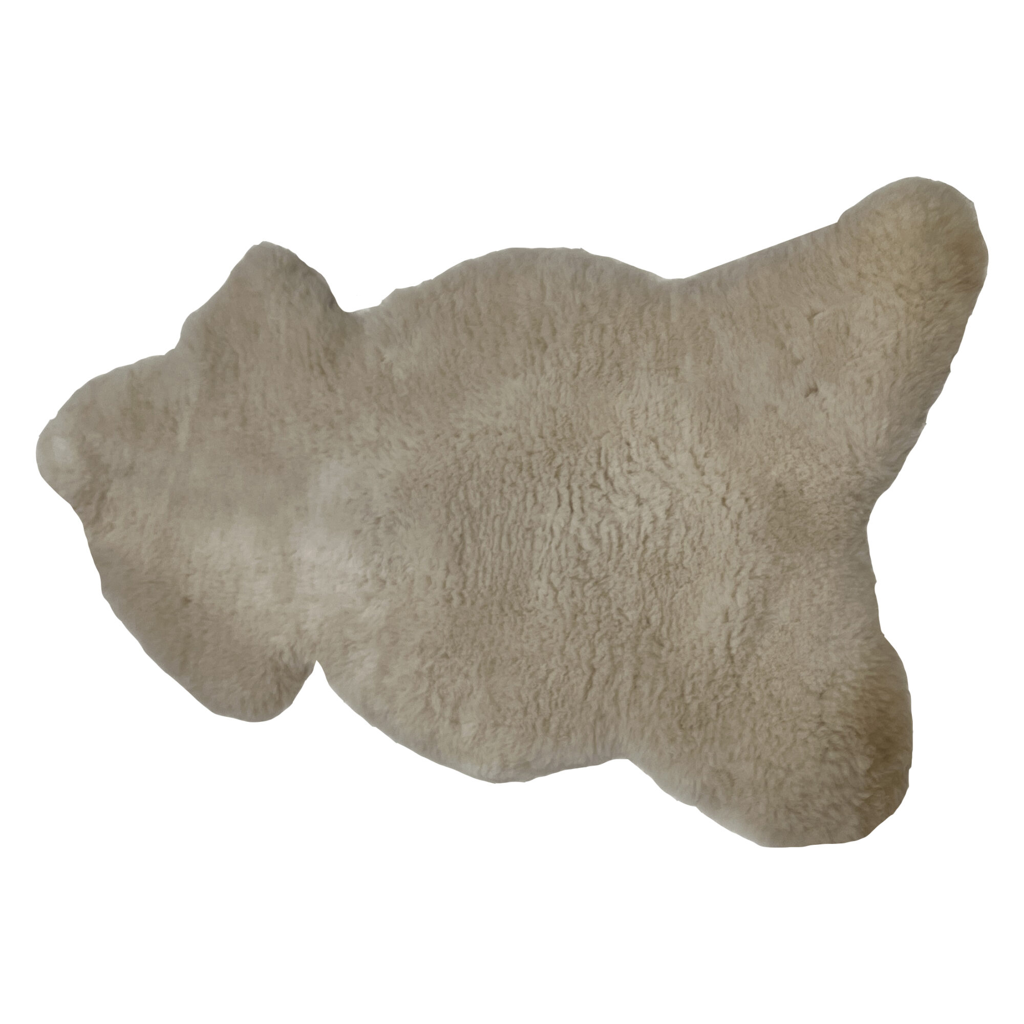 Small Sheepskin Rug - White